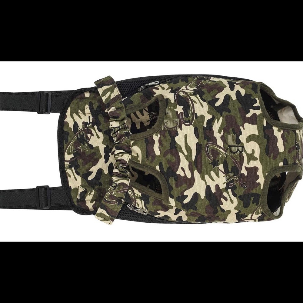 Legs Out Front-Facing Dog Carrier Hands-Free Adjustable for Walking Hiking